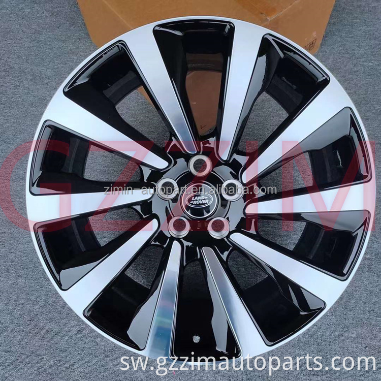 Magurudumu ya gari 4x4 Rim aluminium alloy gurudumu la gurudumu la gari kwa Land Rover 20 inchi 21 inch
